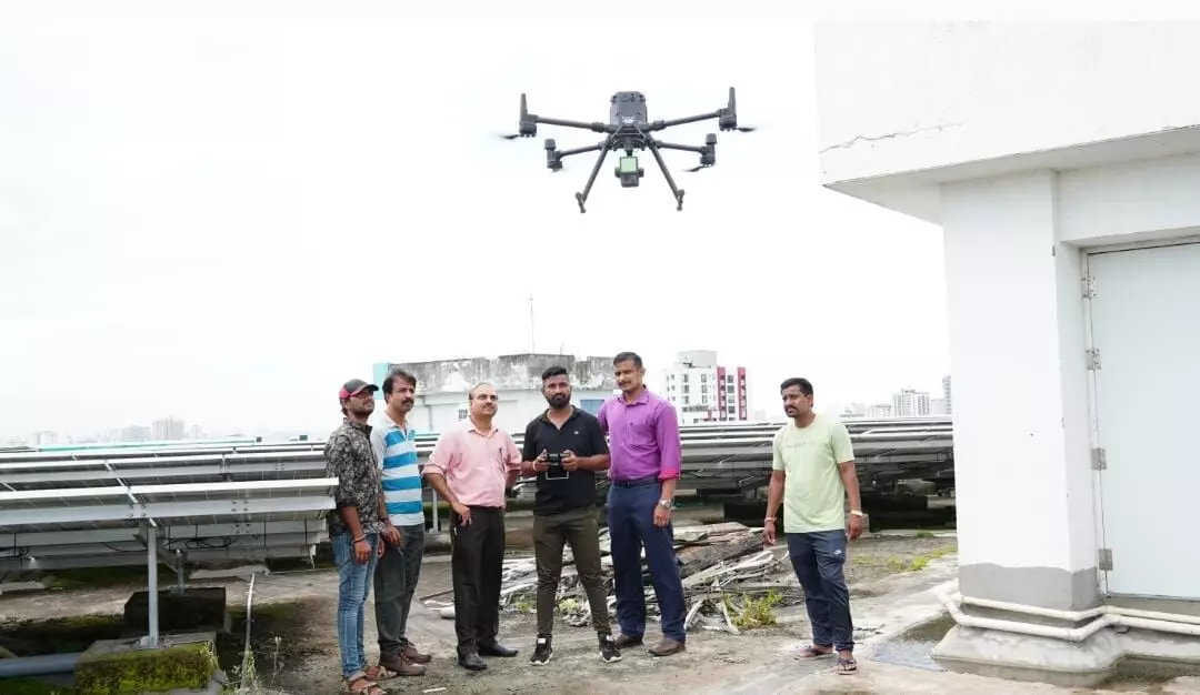 kochi metro drone survey
