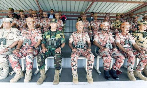 ഒമാന്‍-ഈജിപ്ത് സംയുക്ത സൈനികാഭ്യാസം സമാപിച്ചു