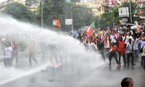 Stopped From Joining BJP March