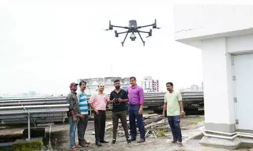 kochi metro drone survey