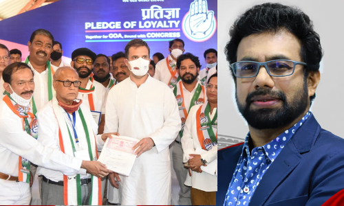 ഇവിടെ ജോഡോ, അവിടെ ഛോഡോ...; കോൺഗ്രസിനെ പരിഹസിച്ച് ജോൺ ബ്രിട്ടാസ്