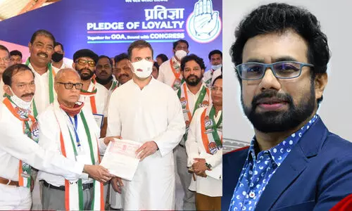 ഇവിടെ ജോഡോ, അവിടെ ഛോഡോ...; കോൺഗ്രസിനെ പരിഹസിച്ച് ജോൺ ബ്രിട്ടാസ്