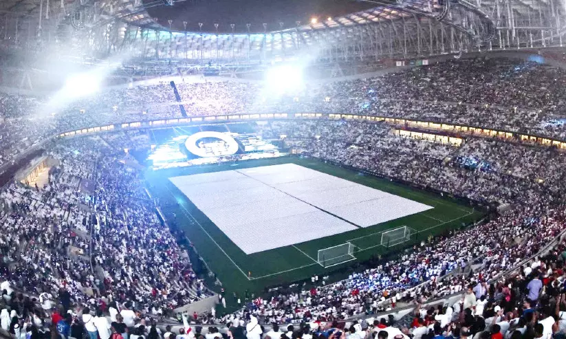 ഐക്കണായി ലുസൈൽ സ്റ്റേഡിയം