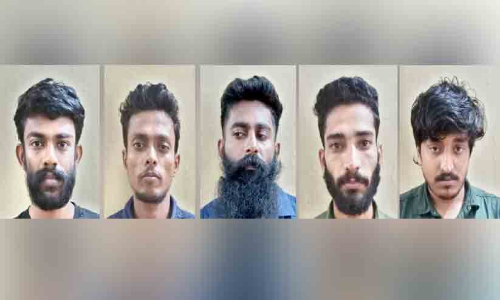 എം.ഡി.എം.എയുമായി അഞ്ച​ു യുവാക്കൾ പിടിയിൽ
