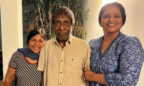 Actress Sminu Sijo Pens About  Actor Sreenivasans Health and his new film script