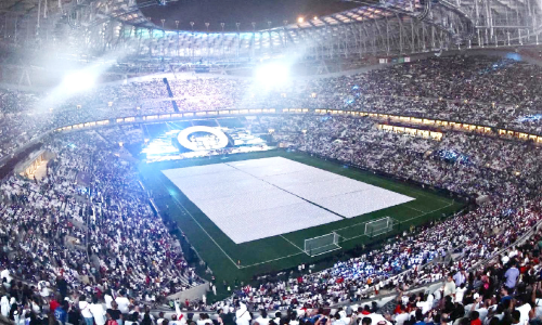 ഐക്കണായി ലുസൈൽ സ്റ്റേഡിയം