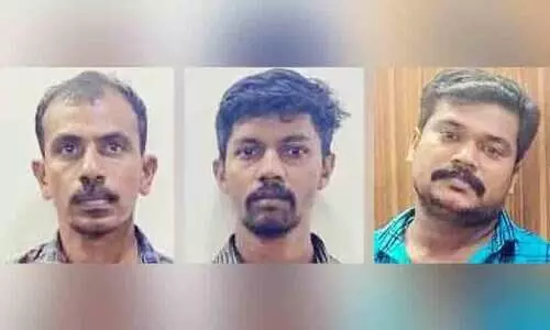 വീട്ടമ്മയുടെ നഗ്നവീഡിയോ മോർഫ് ചെയ്ത് പ്രചരിപ്പിച്ച കേസിൽ മൂന്നുപേർ അറസ്റ്റിൽ