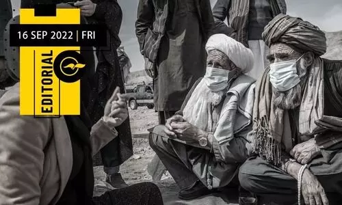 അഫ്‌ഗാൻ ജനതയെ തുറിച്ചുനോക്കുന്ന ദുരന്തം