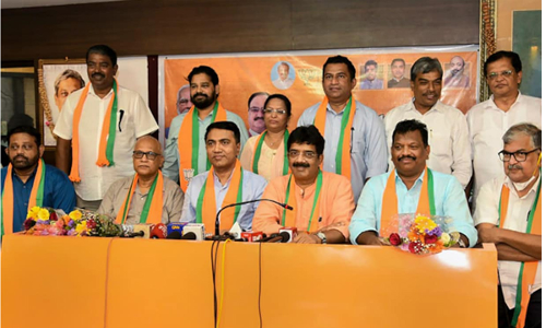 ഗോവയിൽ കൂട്ട കൂറുമാറ്റത്തിന് സ്പീക്കറുടെ അംഗീകാരം