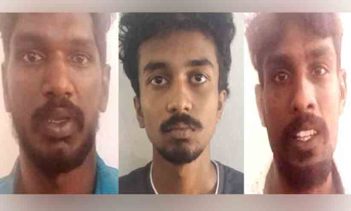 യുവാവിനെ മര്‍ദിച്ചവശനാക്കി പണവും സ്വര്‍ണവും കവര്‍ന്ന സംഘം പിടിയില്‍