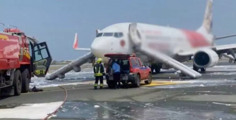 എയർ ഇന്ത്യ വിമാനത്തിന് തീപിടിച്ച സംഭവം: 90 സെക്കൻഡിനുള്ളിൽ രക്ഷാപ്രവർത്തനം നടത്തി -ഒമാൻ എയർപോർട്ട്സ്