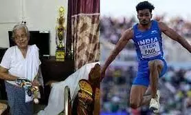 eldhose paul with mariyamma