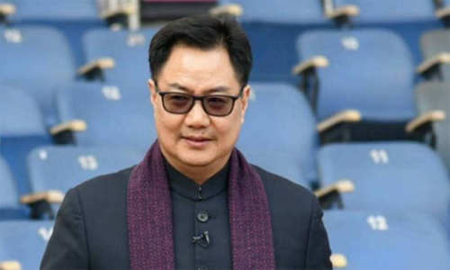 Union Law and Justice Minister Kiren Rijiju