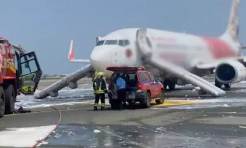 എയർ ഇന്ത്യ വിമാനത്തിന് തീപിടിച്ച സംഭവം: 90 സെക്കൻഡിനുള്ളിൽ രക്ഷാപ്രവർത്തനം നടത്തി -ഒമാൻ എയർപോർട്ട്സ്