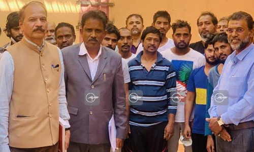 ജിദ്ദ ഇന്ത്യൻ കോൺസുലേറ്റ് സംഘം ബീഷ ജയിലിൽ സന്ദർശനം നടത്തി