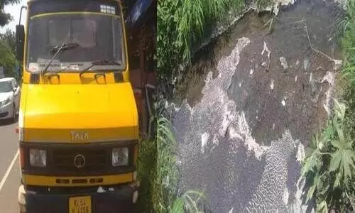 നാട്ടുകാർ കാവലിരുന്നു; കക്കൂസ് മാലിന്യം തള്ളിയ വാഹനം പിടികൂടി