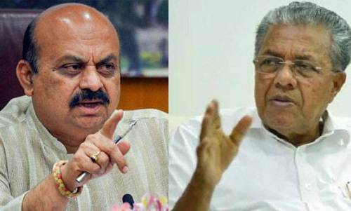 Discussion between Karnataka and Kerala Chief Ministers
