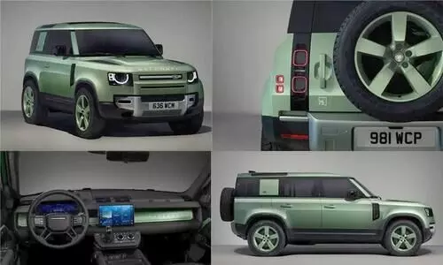 ഡിഫൻഡർ ആനിവേഴ്സറി പതിപ്പുമായി ലാൻഡ്റോവർ; ഗ്രാസ്മിയർ ഗ്രീനിൽ തിളങ്ങി എസ്.യു.വി രാജാവ്