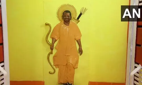 Ayodhya Resident Builds Temple For Yogi Adityanath