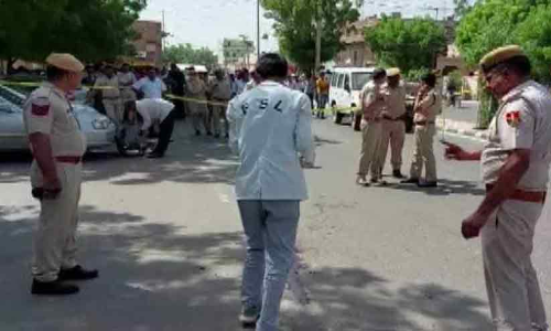 കുപ്രസിദ്ധ ഗുണ്ടാത്തലവനെ കോടതി പരിസരത്ത് വെടിവെച്ചു കൊന്നു