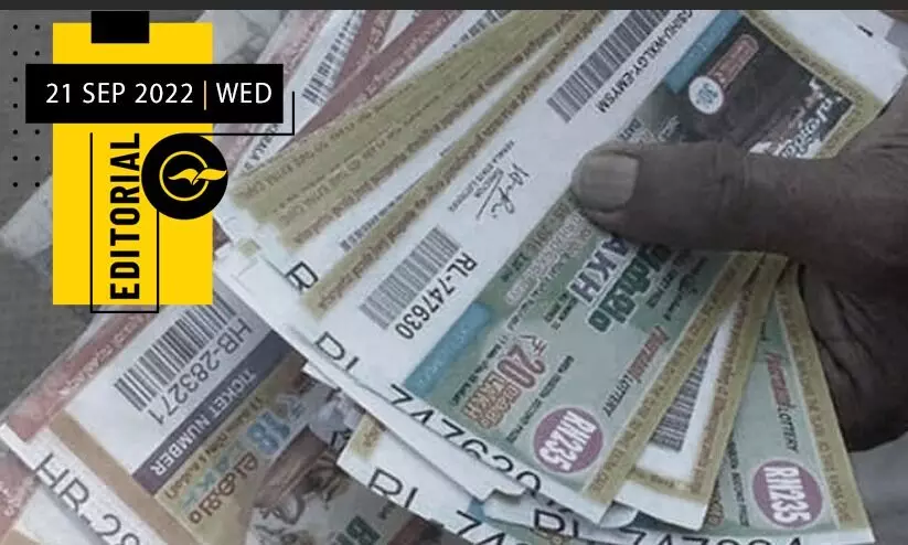 ഭാഗ്യ ലഹരിയുടെ ബംപർ തട്ടിപ്പ്