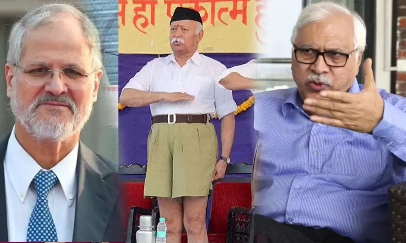 ആർ.എസ്.എസ് ആസ്ഥാനത്ത് മുസ്ലിം പ്രമുഖരെ കണ്ട് മോഹൻ ഭാഗവത് ആർ.എസ്.എസ് ആസ്ഥാനത്ത് മുസ്ലിം പ്രമുഖരെ കണ്ട് മോഹൻ ഭാഗവത്