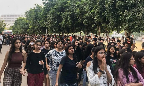 woman student was blackmailed into sharing videos