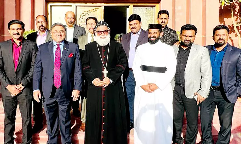 ഡോ. ജോസഫ് മാർ ഗ്രിഗോറിയോസ് മെത്രാപ്പൊലീത്ത അംബാസഡറുമായി കൂടിക്കാഴ്ച നടത്തി ഡോ. ജോസഫ് മാർ ഗ്രിഗോറിയോസ് മെത്രാപ്പൊലീത്ത അംബാസഡറുമായി കൂടിക്കാഴ്ച നടത്തി