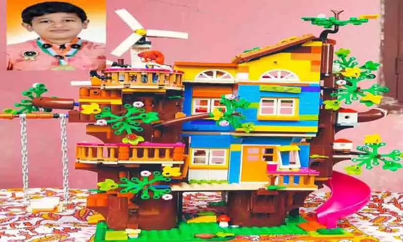 ലെഗോ ടോയിൽ അദ്ഭുത നിർമാണവുമായി ഏഴ് വയസ്സുകാരൻ