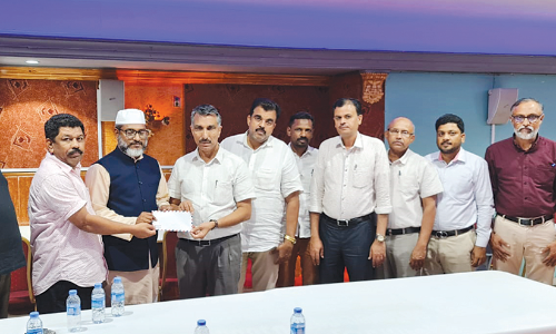 ബിഹാറിലെ ഖുർത്വുബ ഇൻസ്റ്റിറ്റ്യൂട്ടിന് ജിദ്ദ കെ.എം.സി.സിയുടെ അഞ്ചുലക്ഷം രൂപ