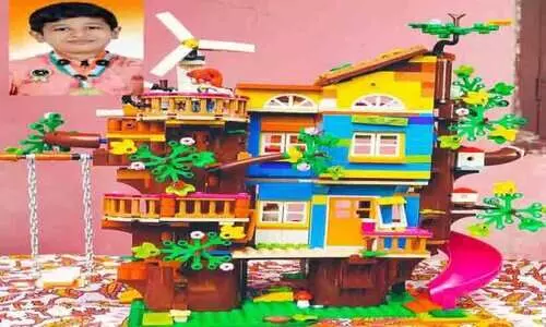 ലെഗോ ടോയിൽ അദ്ഭുത നിർമാണവുമായി ഏഴ് വയസ്സുകാരൻ