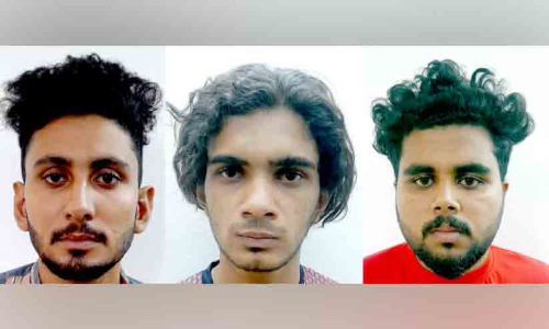 മയക്കുമരുന്നുമായി മൂന്നുപേർ പിടിയിൽ