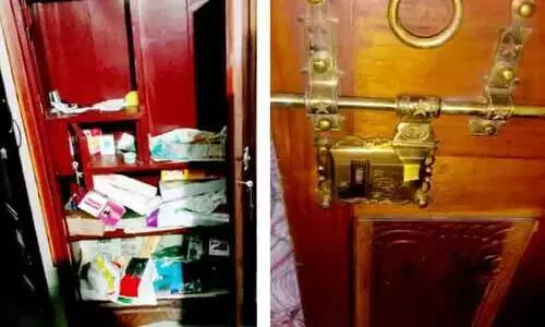 ചെറുതുരുത്തിയിൽ വീട്ടിൽനിന്ന് 80,000 രൂപയും മൂന്ന് പവനും കവർന്നു