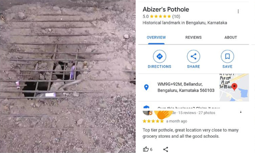 pothole bamgaluru 097896 pothole bamgaluru 097896