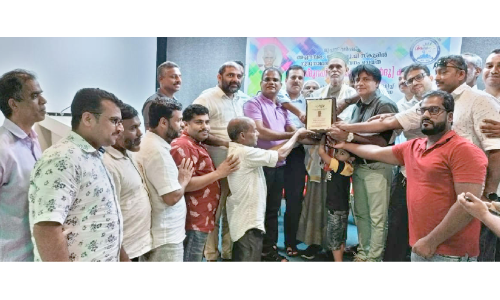 അബ്ദുറഹ്മാൻ മാസ്റ്റർക്ക് ജിദ്ദയിൽ സ്വീകരണം നൽകി