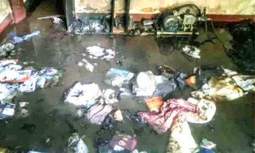 Gas cylinder exploded