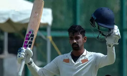 ദുലീപ് ട്രോഫി: സെഞ്ചൂറിയൻ ഇന്ദ്രജിത്ത്; ദക്ഷിണ മേഖലക്ക് ലീഡ്
