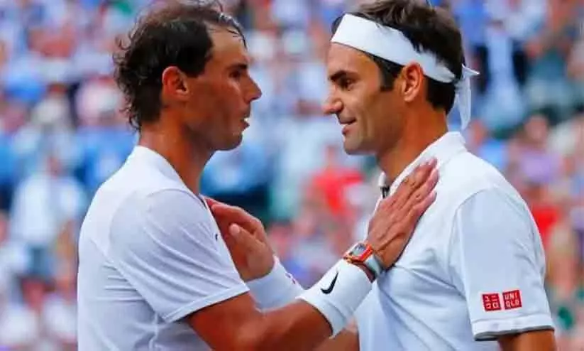 ഫെഡറർ ഇന്ന് നദാലിനൊപ്പം ഇറങ്ങും; ഇത് അവസാന അങ്കം ഫെഡറർ ഇന്ന് നദാലിനൊപ്പം ഇറങ്ങും; ഇത് അവസാന അങ്കം