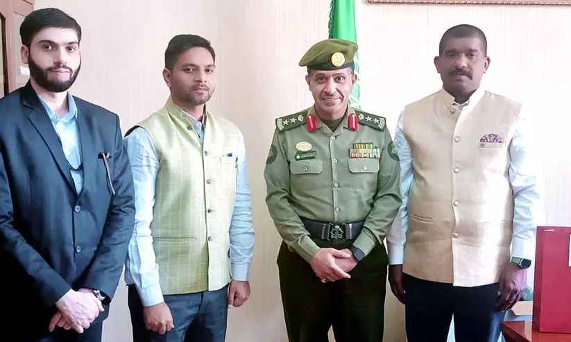 ഇന്ത്യൻ കോൺസുലേറ്റ് സംഘം  തബൂക്ക് സെൻട്രൽ ജയിൽ സന്ദർശിച്ചു