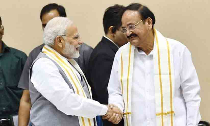 Modi, Venkaiah Naidu Modi, Venkaiah Naidu