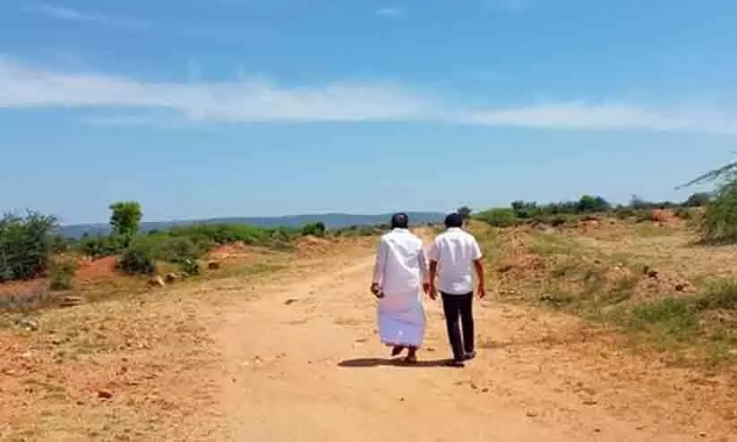 Congress MP Manickam Tagore shared visuals on Twitter