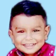 മൂ​ന്നു വ​യ​സ്സു​കാ​ര​ൻ പൊ​ള്ള​ലേ​റ്റ് മ​രി​ച്ചു