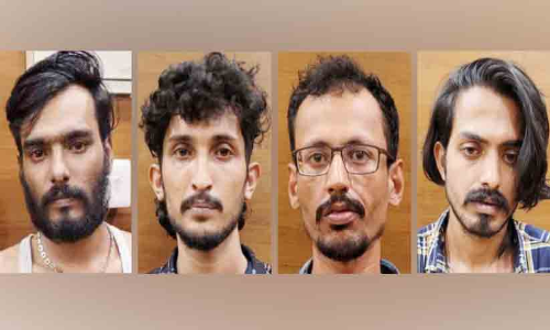 ബ്രൗൺഷുഗർ കടത്ത്; തലശ്ശേരിയിൽ നാല് യുവാക്കൾ പിടിയിൽ