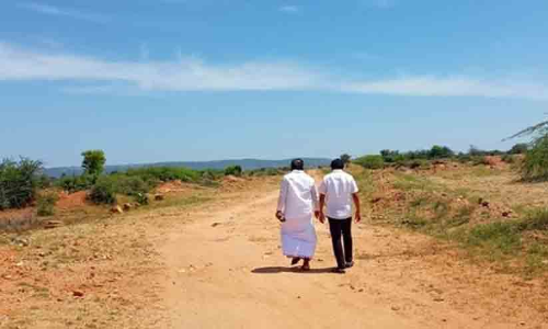 Congress MP Manickam Tagore shared visuals on Twitter