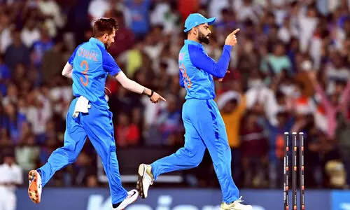 വിജയലക്ഷ്യം 91; ഇന്ത്യ മൂന്നിന് 58