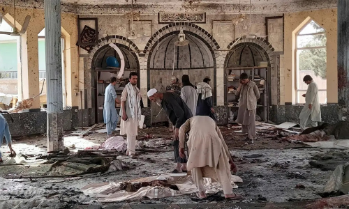 കാബൂളിൽ മസ്ജിദിന് സമീപം സ്ഫോടനം: ഏഴ് മരണം