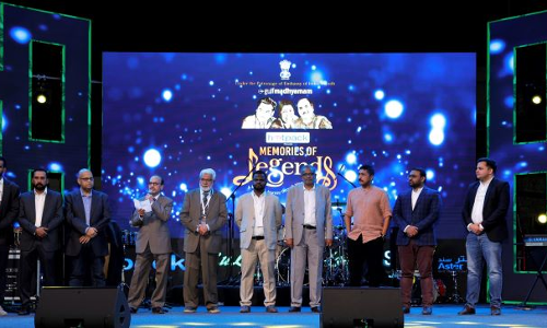 ഇന്ത്യ-സൗദി സൗഹൃദത്തിന്​ ശ്രുതിമധുരം പകർന്ന്​ ​മെമ്മറീസ് ഓഫ് ലെജൻറ്‌സ്