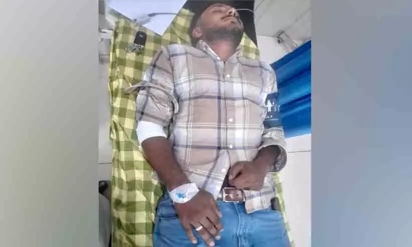 പരാതിക്കാരനായ വിദ്യാർഥിയെ പൊലീസ് മർദിച്ചെന്ന് പരാതി