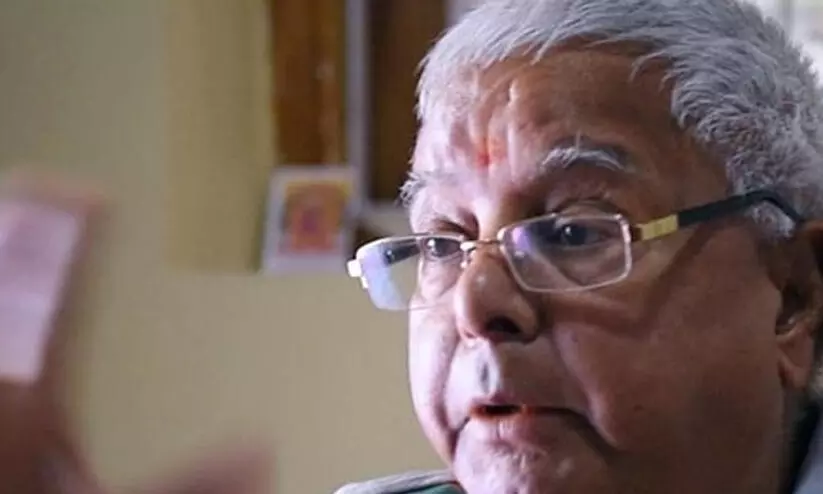 അമിത് ഷാക്കെതിരെ രൂക്ഷ വിമർശനവുമായി ലാലുപ്രസാദ് യാദവ് അമിത് ഷാക്കെതിരെ രൂക്ഷ വിമർശനവുമായി ലാലുപ്രസാദ് യാദവ്