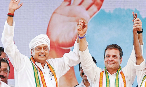 Shashi Tharoor rahul